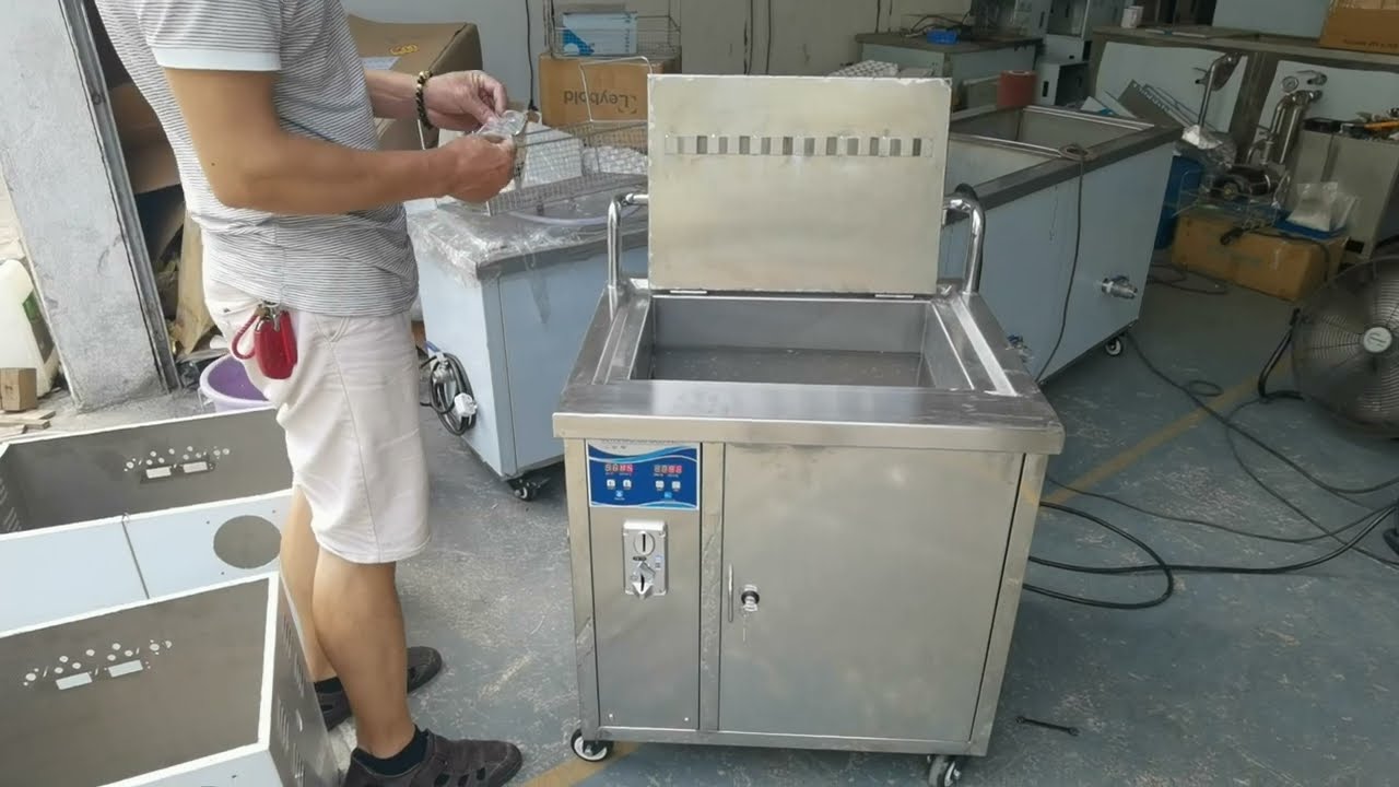 Granbosonic Coin Operated Golf Club Ultrasonic Cleaner