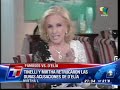 Tinelli - mirta legrand . susana gimenez vs d elia e inseguridad