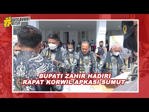 BUPATI ZAHIR HADIRI RAPAT KORWIL APKASI SUMUT