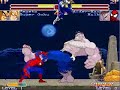 Mugen - DBZ Vs Marvel - Vegeta & Goku Vs. Spider-Man & Hulk