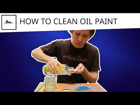video-linktoworks-How to clean oil paint from a brush or a palette