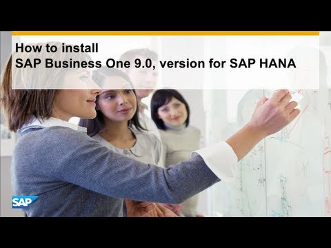 How to install SAP Business One 9.0, version for SAP HANA (B1H)