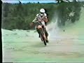 1984 old school CR125 motocross video