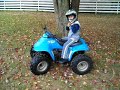 5 YEAR OLD - FROM SWING TO 4 WHEELER JUMP 5 YEAR OLD - FROM SWING TO 4 WHEELER JUMP