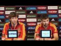 Rueda de Prensa de Llorente y Pique