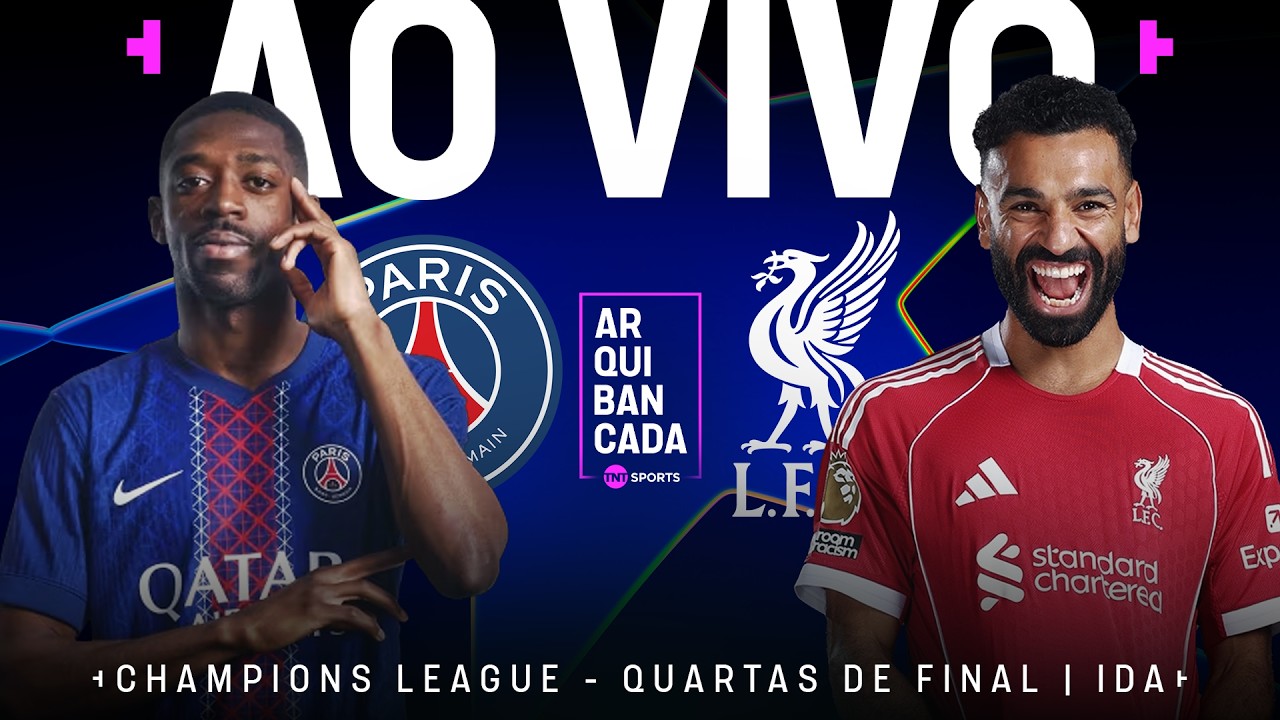 Ao Vivo: Psg X Liverpool (Narração Ao Vivo) | Quartas De Final - Champions League