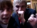 Danny, Tom and Dougie singing babycakes