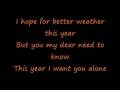 The Maine - Ho Ho Hopefully (Lyrics)