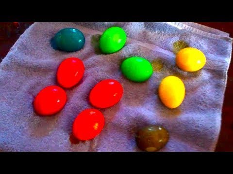 how to dye awesome eggs