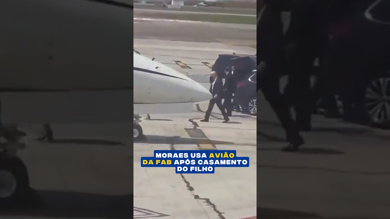 Moraes pegou carona no avião da FAB?