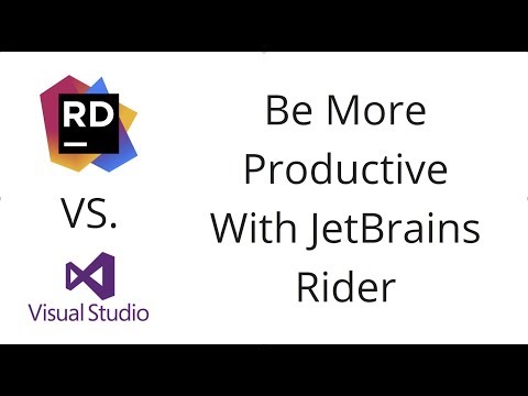 Be More Productive with JetBrains Rider