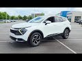 Used 2025 Snow White Pearl KIA LX video 1