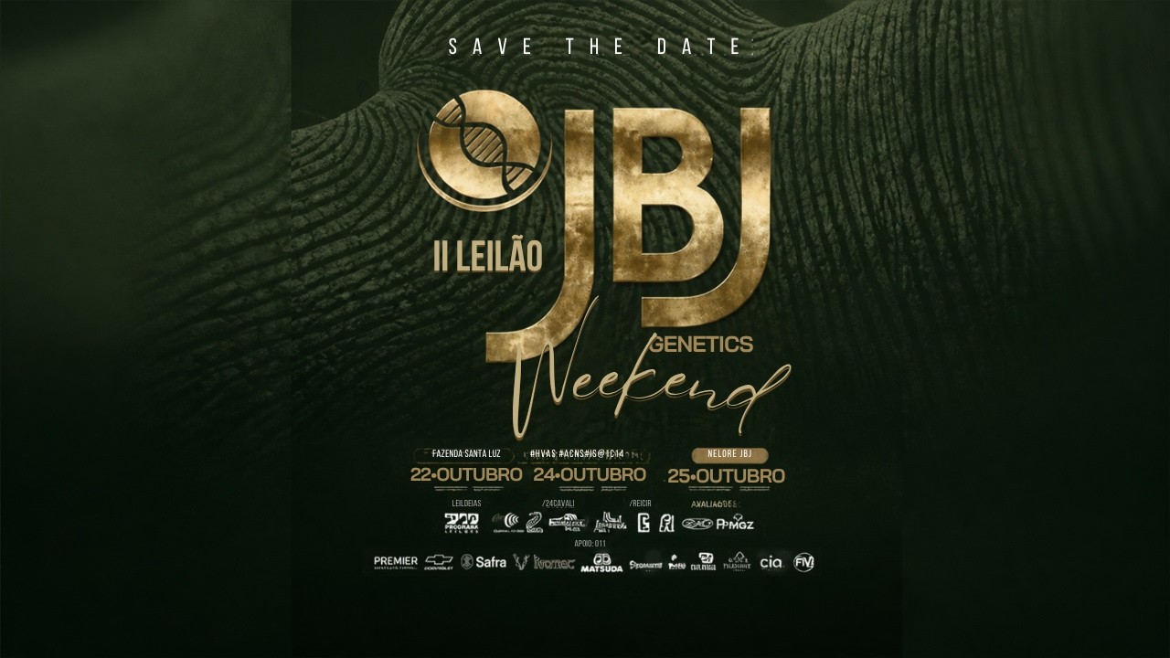 II Leilão JBJ Genética Weekend - Etapa Virtual
