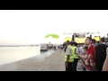 skydive dubai stunts at sandance concert dubai