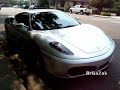 Silver Ferrari F430