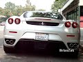 Silver Ferrari F430