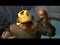this is the secret agent clank video. if you notice, ratchet dosen't have his helmet and shoes.