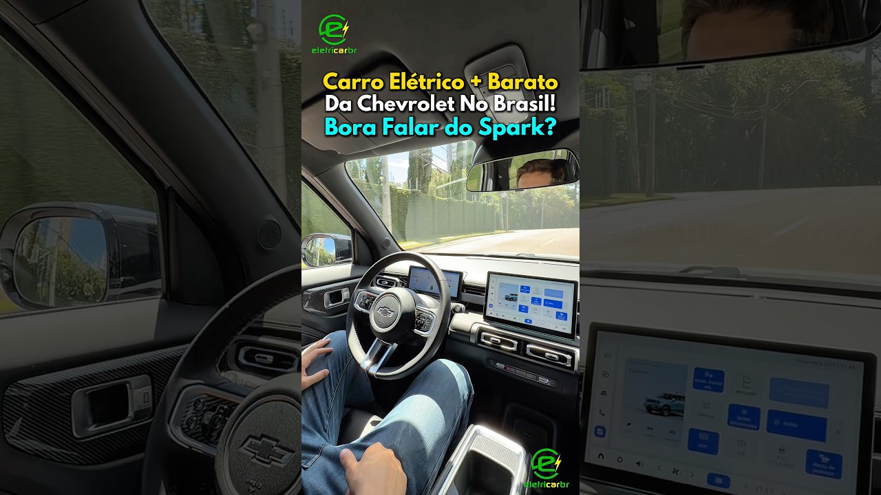 Carro Elétrico + Barato da Chevrolet No Brasil! Bora Falar do Spark?⚡