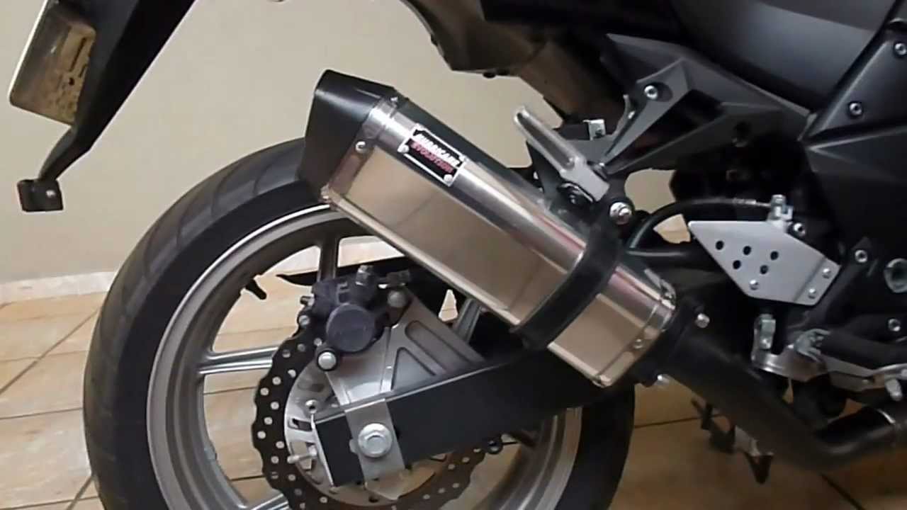 Capa do vídeo  Escapamento F4 Evolution Kawasaki Z 750 2005 a 2012