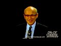 Flashback: Milton Friedman Crushes Three Questions on Free Enterprise, Taxes and Government