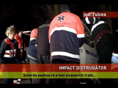 Accident grav, în Tulcea
