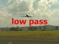 AVIAÇÃO - Low pass - Rasantes (B727-200F & Spitfire)