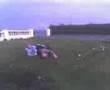 kid cries in pain after his friend dives and kicks him