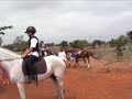 Horseback riding in Mozambique - 2006
