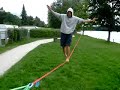 Mr. Orange beats the 30m Slackline