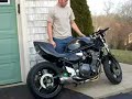 2004 suzuki bandit 1200 streetfighter start and rev