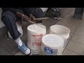 Bucket & Random Object Drumming : Playing a Hip Hop Drum Beat on Buckets Bucket & Random Object Drumming : Playing a Hip Hop Drum Beat on Buckets