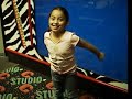 Jasmine, Jayla & Daddy at Chuckie Cheese