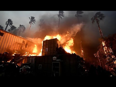 Kόλαση φωτιάς στην Καλιφόρνια