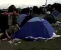Carlow Boys Jump On Tent