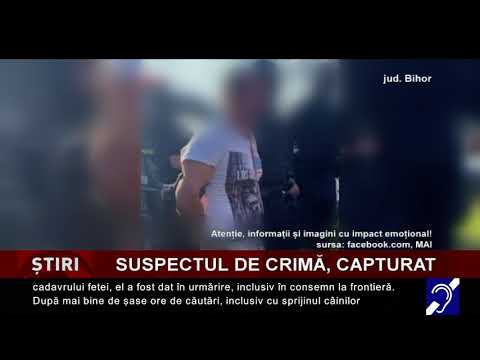 Suspectul de crimă, capturat