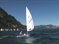 Laser Sailing Downwind in the Gorge Laser Sailing Downwind in the Gorge