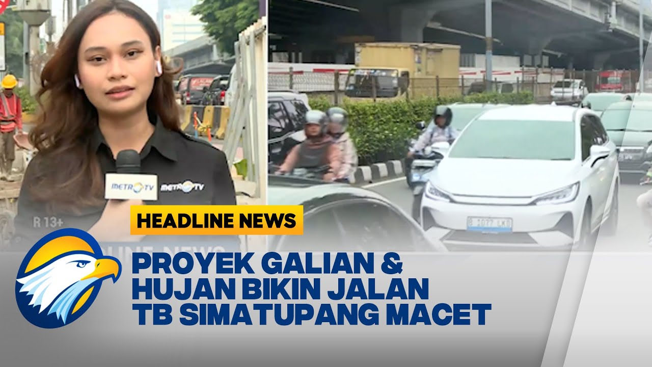[HEADLINE NEWS 19/08] Kepadatan Laliln di Jalan TB Simatupang