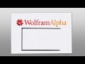 Controlla questo video -- Wolfram|Alpha in a Nutshell http://t.co/Q3cX1Ch via @youtube