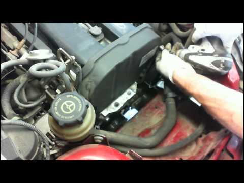 how to change timing belt zetec