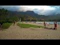 Hanalei Bay Beach, Kauai - 4th of July, 2009