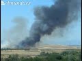 Accidente aereo de Spanair en Barajas - Videoaficionado