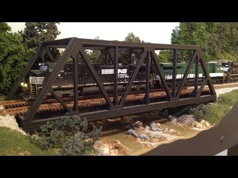 ho scale - WATCH IN 1080pHD!!! LAYOUT TOUR - HO Scale, Double Deck - Norfolk Southern - NSMODELER24 Layout - Modern Day Layout A in-depth video tour of NSModeler24's (J...