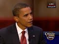 Sen. Barack Obama  at the Service Nation Summit