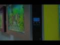 acuario de pared - livingwall silver + cambio de marco