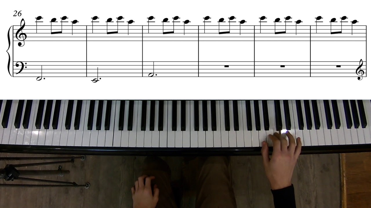 Carol Of The Bells - Intermediate Piano Arrangement