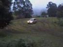 Suzuki Grand Vitara wet grass sliding Suzuki Grand Vitara wet grass sliding