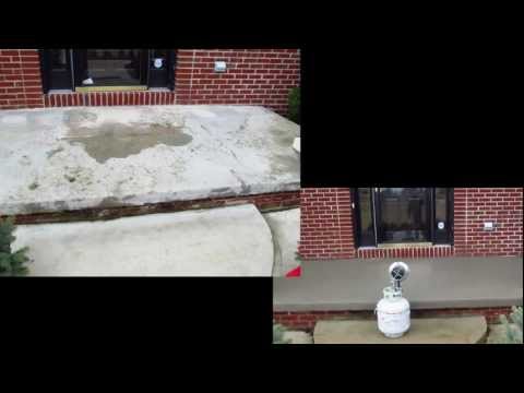 how to patch chipped concrete