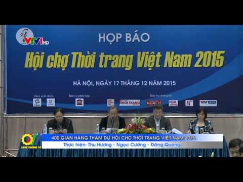 400 gian hàng tham dự Hội chợ thời trang Việt Nam 2015 