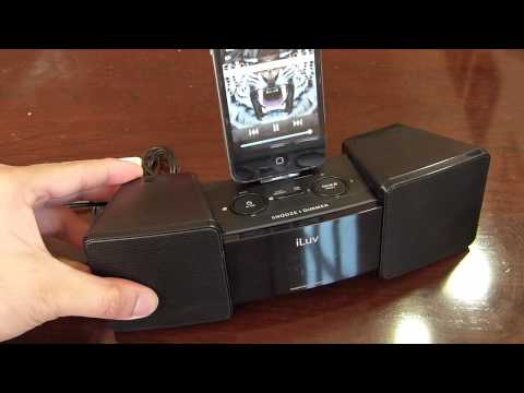 how to set iluv alarm clock