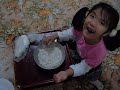 won hee makes palitaw w/ teacher maria